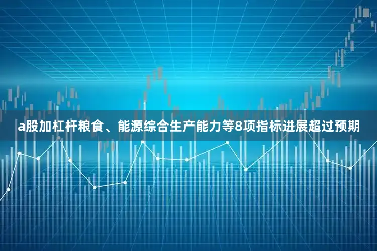 a股加杠杆粮食、能源综合生产能力等8项指标进展超过预期